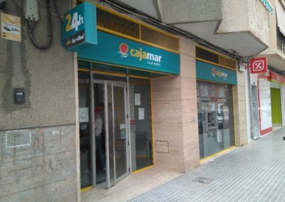 Cajamar Office in Callosa de Segura. Alicante. 2017.