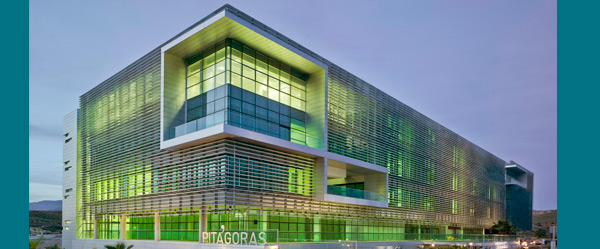 Pitágoras Building. Architecture at the service of science.