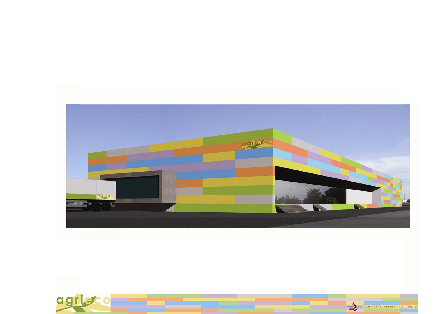 Anteproyecto Nave SAT Agricultores Ecológicos Agrieco. Níjar. 2004.