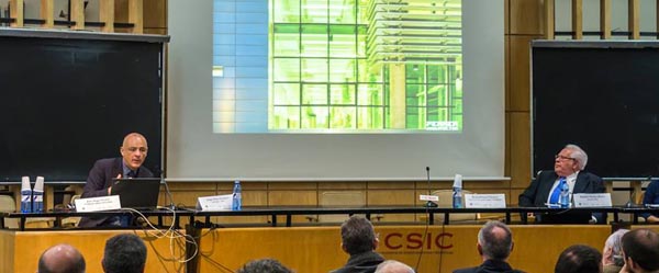 Conferencia de José Ángel Ferrer en el Instituto Torroja de Madrid